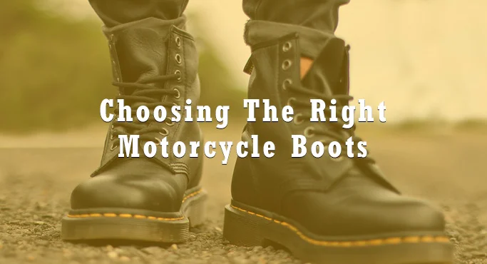 Choosing The Right Motorcycle Boots